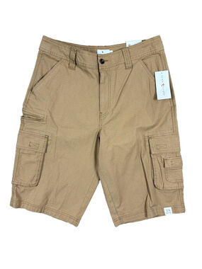 Men’s 32 True Craft Cargo Shorts Tan 13” Inseam NWT Casual